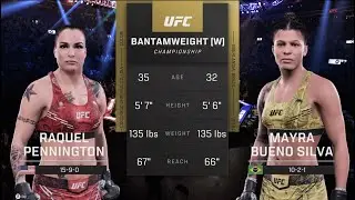 UFC 297: Pennington vs Bueno Silva (UFC 5 Simulation)