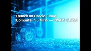 Launch an Oracle Cloud Compute in 5 Mins &mdash; No BS Guide!
