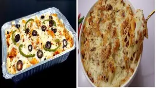 Cheese Pasta|How to make baked pasta|Baked Creamy Chicken Pasta| @kitchenwithnamreen