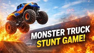 MONSTER TRUCK STUNT GAME &ndash; EPIC JUMPS & CRAZY ACTION! 🚛🔥
