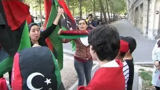 La joie des Libyens de France