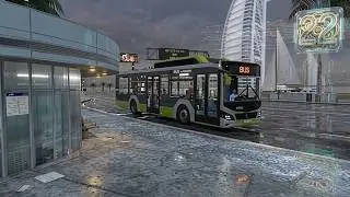 Покатушки по Дубаи. Пассажирские перевозки/Dubai. Passenger transportation #22 (Bus Simulator 23)