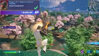 Report to Evie or Thunder / SYNDICATE / Fortnite Chapter 4 - Season 2