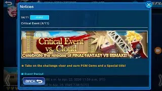 KHUx - Critical Event vs. Cloud! Setup/Guide/Walkthrough