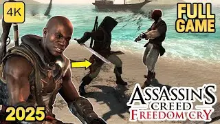 A JORNADA DE AD&Eacute;WAL&Eacute; | ASSASSIN&rsquo;S CREED FREEDOM CRY DLC COMPLETA 4K 60FPS (2025)