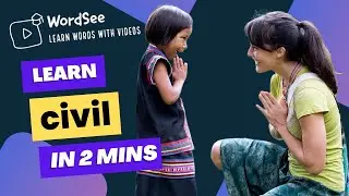 Learn the word civil in two minutes- Improve your English vocabulary with real world examples