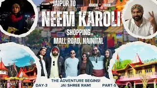 Walking through NAINITAL MALL ROAD SHOPPING! 🛍️(POV)  Evening Aarti at Naina Devi Temple Market Rush