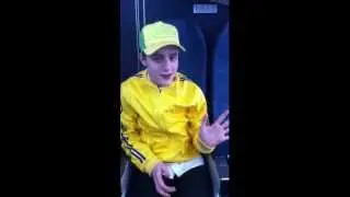 Edward Grimes on a plane