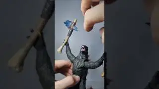 Bandai S.H.monsterArts Godzilla evolved(with twin axe)
