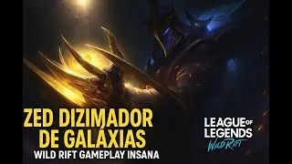 ZED DESCONTROLADO no URF! (Wild Rift Insano)