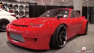 Amazing RavSpec Rocket Bunny Mazda RX-7 FD Widebody