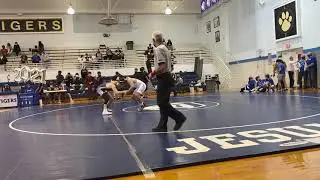 Christopher Albo Senior year District final match