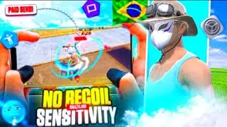 BRAZILIAN 🇧🇷 RAREST SENSI👾💥 |FOR ALL DEVICE 📱 | NO RECOIL SENSI😳 | AIM LOCK 🔒 ACCURACY | 90S GMZ |
