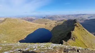 Helvellyn  Nethermost  Pike and Dollywaggon  Pike