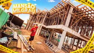 ANDAMENTO DA MANS&Atilde;O - T&aacute; criando forma