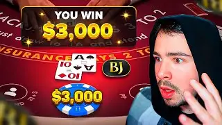 I Took $3,000 to BLACKJACK and Couldn't BE STOPPED...