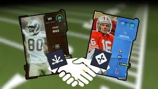 The Best Madden 24 Ultimate Team Duo: Iassc Bruce And Joe Montana!