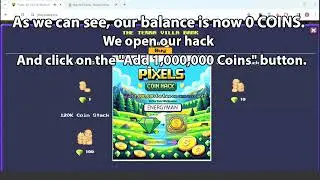 PIXELS xyz Coins Generator Get 1.000.000 COINS FREE!