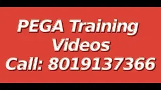 PEGA Training Videos