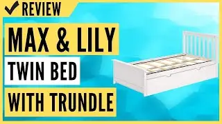 Max & Lily Twin Bed with Trundle