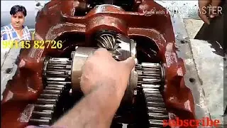 Swaraj 735 crown star problem (part 1). swaraj tractor ke crown pinion ko kese kholen. gear job
