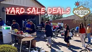 Making Money at Las Vegas Yard Sales!