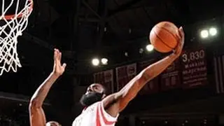 James Harden Blows By the Thunder for the Tomahawk Jam