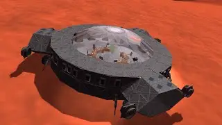 Kerbal Space Program (KSP). Колонизация Дюны. Часть 1. Duna colony. Part 1.