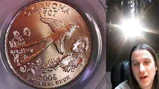 Coin Store on Ebay Oklahoma 2008 P Washington State Quarter PCGS MS 68 Satin Finish 13514596
