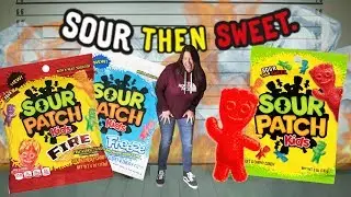 Trying Sour Patch Kids FIRE & FREEZE!!  |  Better than the Original?  [FUNNY!]