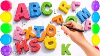 ABC Alphabet | Easy abcd | ABC Song for Kids | Learn A to Z Phonics & Dotted Writing ABCD #abcsong 