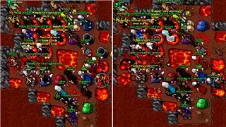 Old Tibia - Taifun Devilry(Dusk~) destroying his Enemies(Vision) (Furora 2006 7.92)