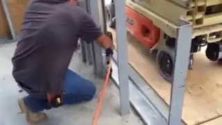 Drywall Track to Concrete