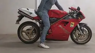 Ducati tamburini. Primera prueba del tacto de embrague en seco modificado