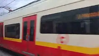 Виїзд eлектропоїзда 27WE-008 зі ст. Warszawa Wawer