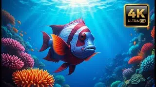 Relaxing Underwater Fish Swimming 🐠 for Stress Relief