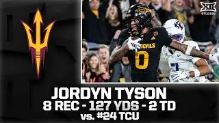 Jordyn Tyson's 127-Yard 2-Touchdown Performance vs TCU