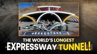China's miracle with an expressway tunnel in the snowy mountains #expresswaytunnel