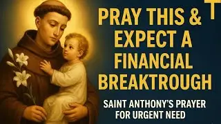 🙏✨URGENT PRAYER FOR FINANCIAL BREAKTHROUGH THIS NEW YEAR | SAINT ANTHONY POWERFUL PRAYER 💰🙏