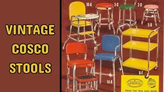 What to Know About Vintage Cosco Stools🪑#vintage #antiques #kitchenitems #cosco