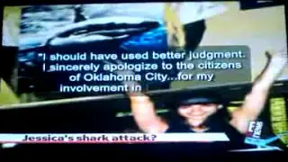 The Lost Ogle on E! News for Jessica Alba White Shark story