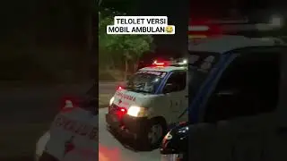 beda dari telolet biasanya wkwkk #telolet #ambulance #shorts #viral #indonesia
