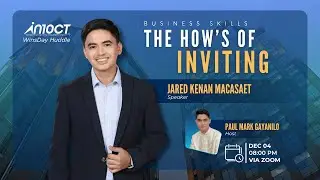 Dec-04-2024 Skills Training - The How's of Inviting by Jared Kenan Macasaet
