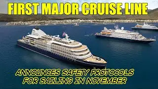 First Major Cruise Line Announces 