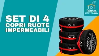 SET DI 4 COPRI RUOTE IMPERMEABILI