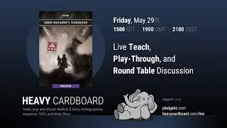 Tramways Engineer's Workbook Solo Teaching, Play-through, & Round table by Heavy Cardboard
