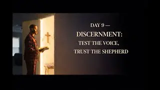 DAY 9 &mdash; DISCERNMENT: TEST THE VOICE, TRUST THE SHEPHERD
