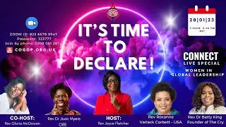 Women's Connect Series | IT'S TIME TO DECLARE | 28 January 2023