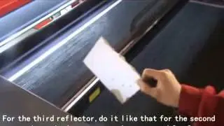how to adjust laser path