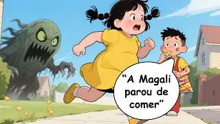 A MAGALI PAROU DE COMER | GIBI DA TURMA